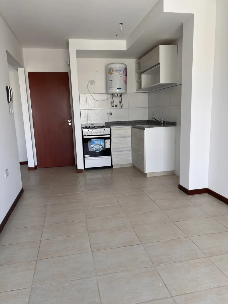 Cocina integrada al estar